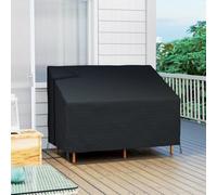 Outsunny 2 Seater Rain Cover Garden Sofa Chair Protector 140x84x56/94 cm, Black