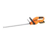 Outsunny 20" Cordless Hedge Trimmer, 18V Electric Hedge Cutter with 51cm Dual Action Blade, 2000mAh Battery and Charger