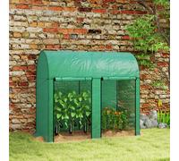 Outsunny 200 x 100 x 178cm Small Tomato Greenhouse with Roll-up Zipped Doors