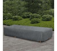 Outsunny Rectangular Garden Furniture Cover for Rattan Lounge - 200 x 73 x 35cm - Grey, Grey