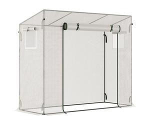 Outsunny 200X76X168cm Walk-In Garden Greenhouse Patio Hot House