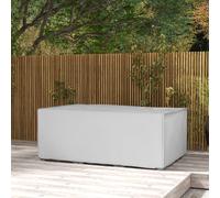 Outsunny 210x140x80cm UV Rain Protective Cover for Garden Rattan Furniture Grey, Grey