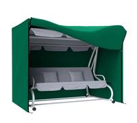 Outsunny 220 x 125cm Three-Seater Swing Chair Protective Cover - Green