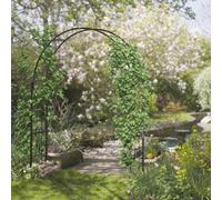 Outsunny 223Cm Garden Arch Trellis, Outdoor Wedding Arbor For Roses, Vines