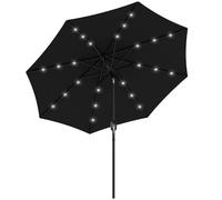 Outsunny 24 LED Solar Powered Parasol Umbrella Garden Tilt Outdoor String Light