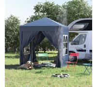 Outsunny 2X2M Pop Up Gazebo Canopy Marquee W/ Carry Bag, Blue