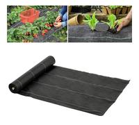 Outsunny 2X50M Weed Barrier Fabric Durable Convenient Design Weed Block Mat