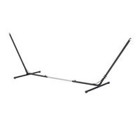Outsunny 3.1?3.8M Adjustable Universal Hammock Stand Metal Frame Garden Camping Picnic Outdoor Patio Replacement ? Stand Only