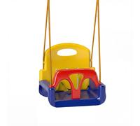 Outsunny 3 in 1 Detachable Kids Swing Seat with Seatbelt, Adjustable Rope for Indoor, Outdoor, Dark Blue