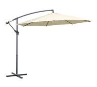 Outsunny Patio Umbrella 01-0218 Metal, Polyester Beige