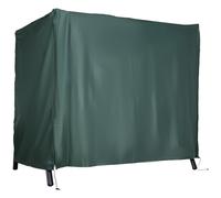 Outsunny 3 Seater 600D Oxford Patio Swing Chair Cover Outdoor Garden Furniture Rain Protection Protector Waterproof Anti-UV, 205 x 124 x 164cm, Deep Green Green