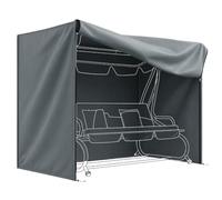 Outsunny 3 Seater Garden Swing Cover Waterproof 220 x 125 x 172cm Grey
