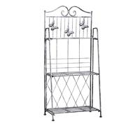 Outsunny 3-Tier Metal Plant Stand