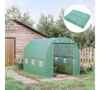 Outsunny 3 x 2 x 2m Greenhouse Replacement Cover ONLY for Tunnel Greenhouse | TJ Hughes