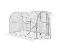 Outsunny 3 x 2 x 2m Polytunnel Greenhouse with Door - Galvanised Steel Frame | TJ Hughes