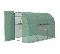 Outsunny 3 X 2M Walk-In Greenhouse With Metal Frame And Door