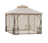 Alfresco 3x3x2.75m Gazebo, Cream