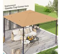 Outsunny 3 X 3 M Gazebo Canopy Replacement Cover, Gazebo Roof Replacement