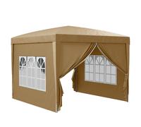 Outsunny 3 x 3(m) Pop Up Gazebo - Khaki