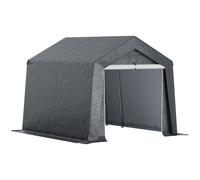 Outsunny 3 x 3(m) Waterproof Portable Shed, Garden Storage Tent with Ventilation Window, for Bike, Motorbike, Garden Tools