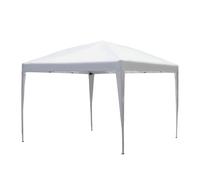 Outsunny 3 X 3M Garden Pop Up Gazebo Marquee Party Tent Wedding Canopy White