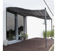 Outsunny 3M X 3M Gazebo Garden Pergola Canopy Sun Shade Shelter Soft Top