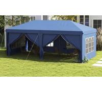 Outsunny 3m x 6m Pop-Up Gazebo: Brown
