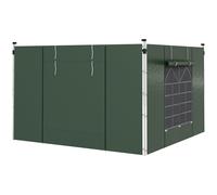 Outsunny 3x3(m) or 3x6m Pop Up Gazebo Side Panels Replacement - 2 Pack - Green | TJ Hughes