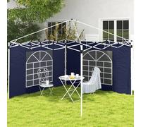 Outsunny 3x3(m) or 3x6m Pop Up Gazebo Side Panels Replacement, 2 Pack, Blue