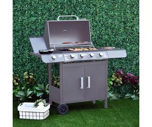 Outsunny 4+1 Burner Gas Barbeque