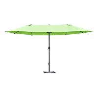 OUTSUNNY 4.6M Garden Patio Umbrella Canopy Parasol Sun Shade w/o Base in Green Outsunny Green