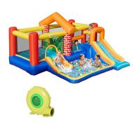 Outsunny 4 in 1 Kids Bouncy Castle Extra Large Age 3-8 3.8 x 3.7 x 2.3m