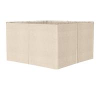 Outsunny Gazebo 3x4m Replacement Sidewall Set - 4 Pcs, Brown