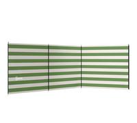Outsunny 4 Pole Camping Windbreaks, Beach Wind Shield Shelter with Carry Bag and Steel Poles, 540cm x 150cm