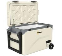 Outsunny 42.5L Compressor Car Fridge Freezer, Camping Refrigerator with App Control, 20℃-20℃