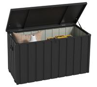 Outsunny 450L Outdoor Storage Box Waterproof with Wheels and Handles