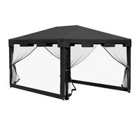 Outsunny 4x3m Party Tent - Waterproof Garden Gazebo Canopy - Wedding Cover Shade