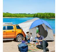 Outsunny 5 Man Tailgate Tent 2000mm Waterproof - Light Blue