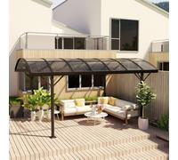 Outsunny Folding Outdoor Reclining Sun Lounger - Blue