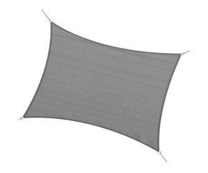 Outsunny 5 x 4m Sun Shade Sail Rectangle Canopy Outdoor Sunscreen Awning with Mounting Ropes for Garden