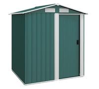 Outsunny 5ft x 4.3ft Outdoor Metal Storage Shed with Sliding Door Sloped Roof | TJ Hughes