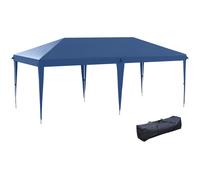 Outsunny 6 x 3(m) Garden Large Gazebo Canopy Waterproof Outdoor Party Tent Marquee Aosom UK