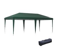 Outsunny 6 x 3(m) Pop Up Gazebo Patio Party Event Heavy Duty Canopy Green