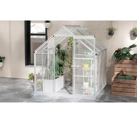 Outsunny 6 x 6ft Walk-In Polycarbonate Greenhouse