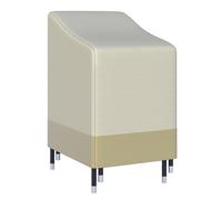Outsunny 600D Oxford Cloth Waterproof Furniture Cover Wicker Chairs Garden Patio Rattan Seat Outdoor Protector L70*W90*H115cm