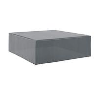 Outsunny 600D Oxford Outdoor Garden Furniture Sofa Set Cover, Waterproof Anti-UV Rattan Sun Lounger Protection Protector Cover, 225L x 210W x 70Hcm, Grey