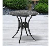 Outsunny Garden Dining Table - Black | TJ Hughes