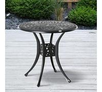 Outsunny Garden Dining Table - Black | TJ Hughes