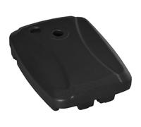 Outsunny Parasol Base, Water and Sand Filled, Up to 75kg, Portable Umbrella Stand Weights for Cantilever Banana Parasol with Wheels, Black