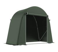 Outsunny 8 X 4 Ft Garden Storage Shed Tent Waterproof Bike Tent, Green Green